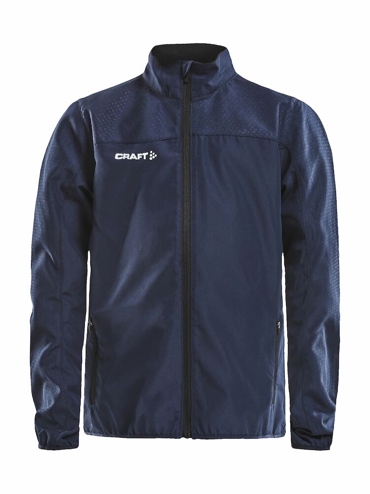 Rush Wind Jkt Jr Navy - Suomen Brodeeraus