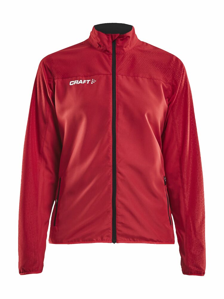 Rush Wind Jkt women Bright red - Suomen Brodeeraus