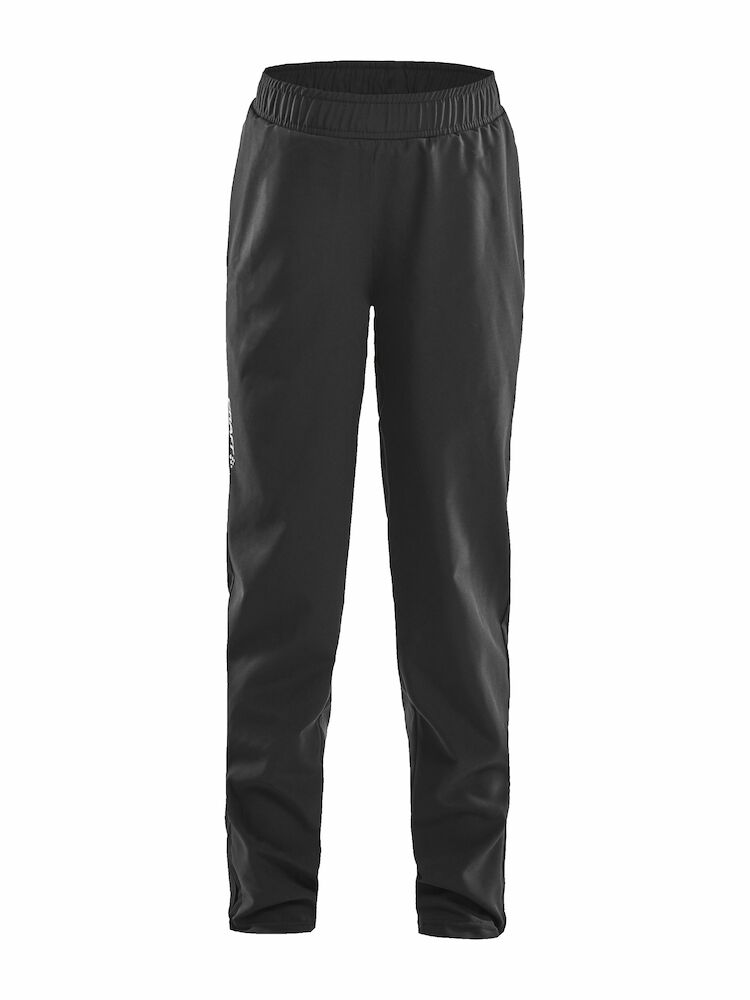 Rush Wind Pants Jr Black - Suomen Brodeeraus