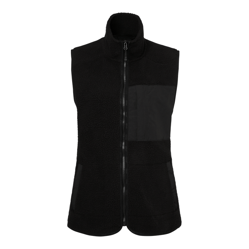 Saga Fleece w Black - Suomen Brodeeraus