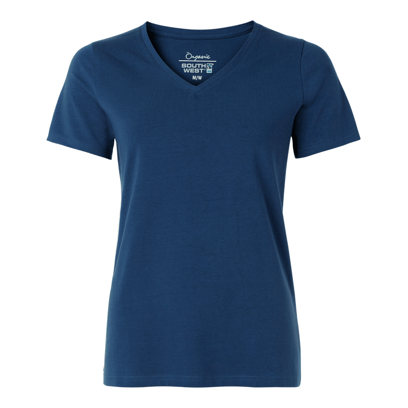 Scarlet T-shirt w Blue - Suomen Brodeeraus