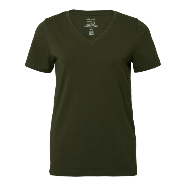 Scarlet T-shirt w Green - Suomen Brodeeraus