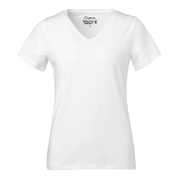 Scarlet T-shirt w White - Suomen Brodeeraus