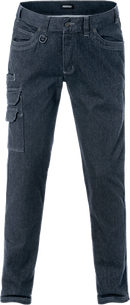 Service denim stretch housut 2501 DCS Indigonsininen - Suomen Brodeeraus