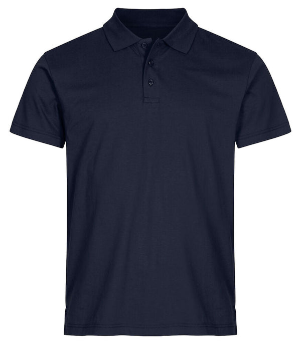 Single Jersey Polo DkNavy - Suomen Brodeeraus