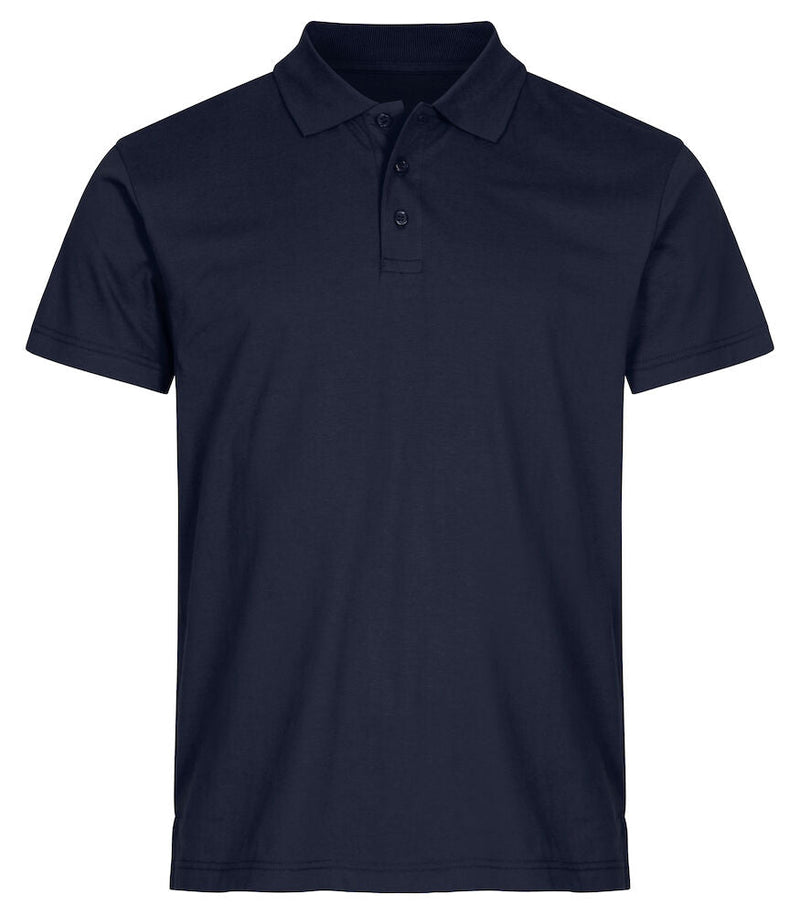 Single Jersey Polo DkNavy - Suomen Brodeeraus