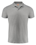 Smash Polo Grey melange 5XL - Suomen Brodeeraus