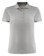 Smash Polo lady Grey melange XL - Suomen Brodeeraus