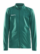 Squad Jacket Jr Team green - Suomen Brodeeraus