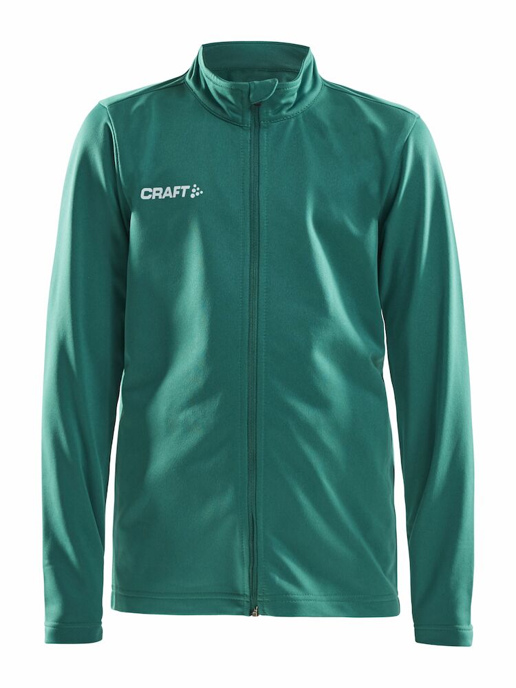 Squad Jacket Jr Team green | Suomen Brodeeraus