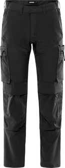 Stretch housut 2653 LWS Musta - Suomen Brodeeraus