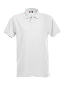 Stretch Premium polo White - Suomen Brodeeraus