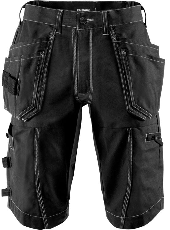 Stretch shortsit 2607 FASG Musta - Suomen Brodeeraus