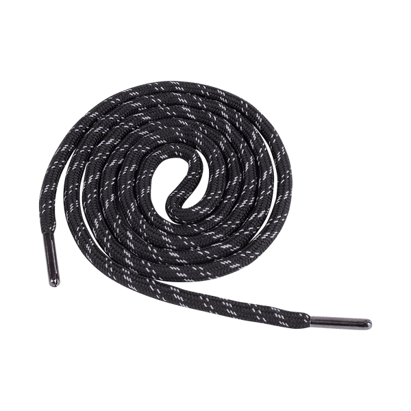 String Round reflex Black ONE SIZE - Suomen Brodeeraus