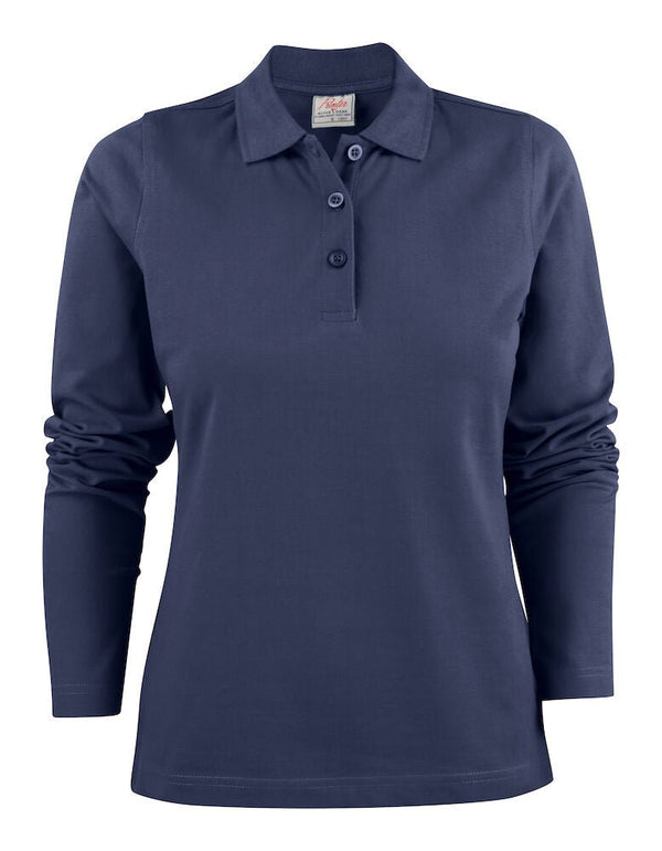 SURF L POLO PIQUE L/S DARK NAVY - Suomen Brodeeraus