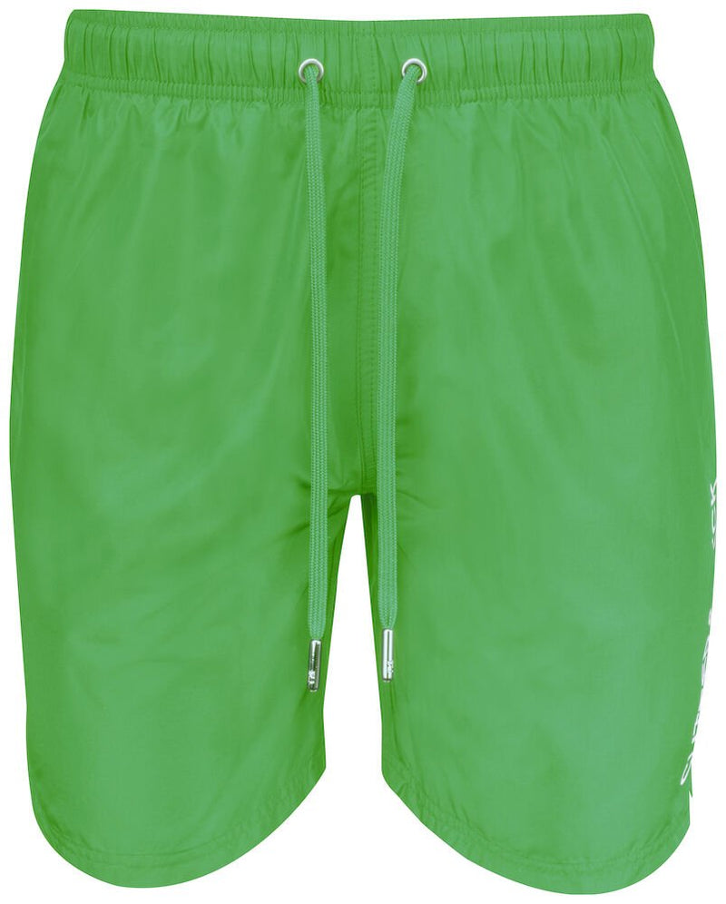 Surf Pines Swim Shorts Lime Green - Suomen Brodeeraus