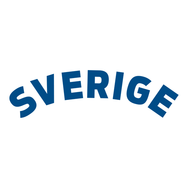 Sverige - Text Blue SE Point - of sale Black ONE SIZE - Suomen Brodeeraus