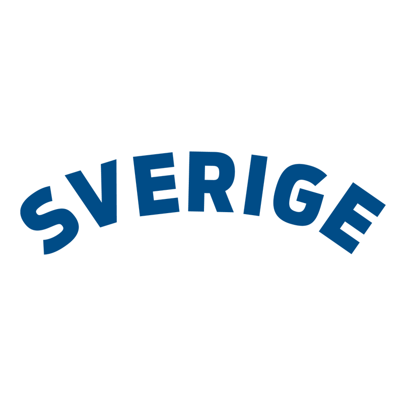 Sverige - Text Blue SE Point - of sale Black ONE SIZE - Suomen Brodeeraus