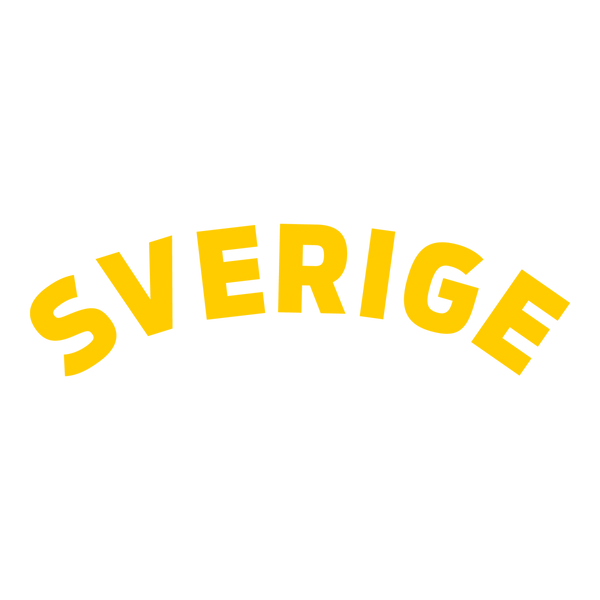 Sverige - Text Yellow SE Point - of sale Black ONE SIZE - Suomen Brodeeraus