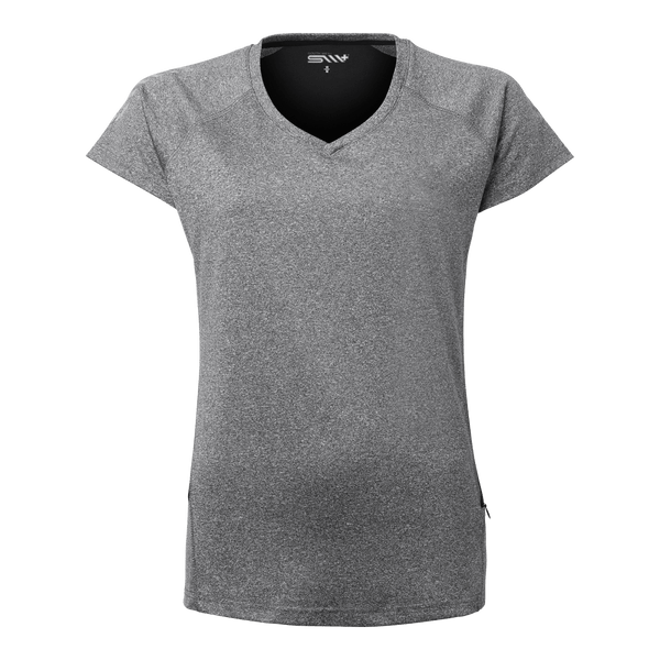 Tea T-shirt w Grey - Suomen Brodeeraus