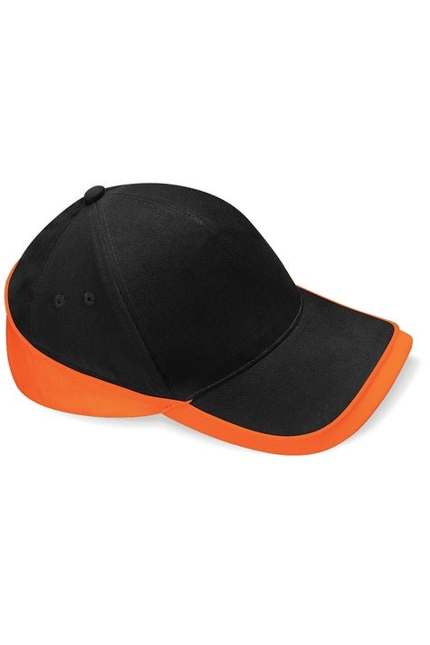 TEAMWEAR LIPPIS black orange - Suomen Brodeeraus