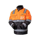 SAFETY JACKET WINTER MODEL ORANGE/BLACK