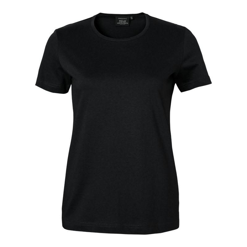 Venice T-shirt w Black - Suomen Brodeeraus