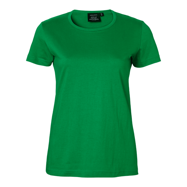 Venice T-shirt w Green - Suomen Brodeeraus