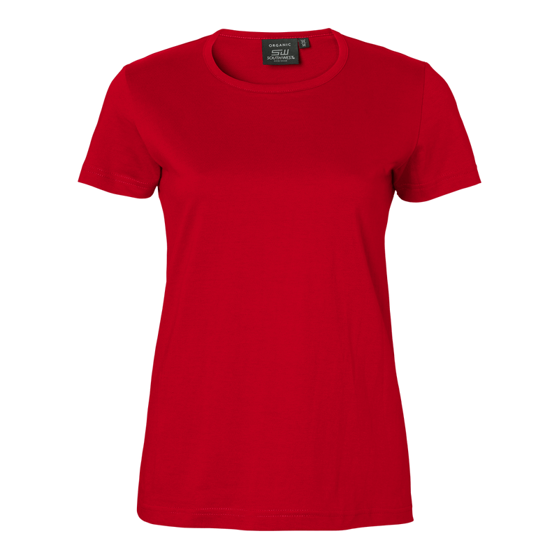 Venice T-shirt w Red - Suomen Brodeeraus