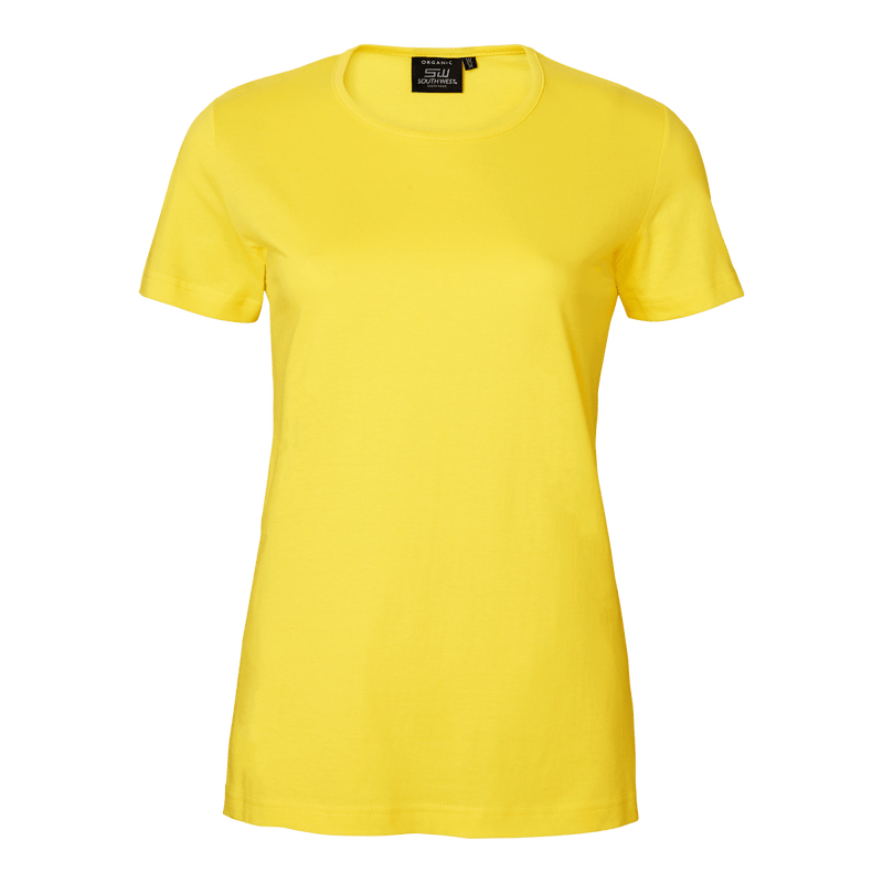 Venice T-shirt w Yellow - Suomen Brodeeraus