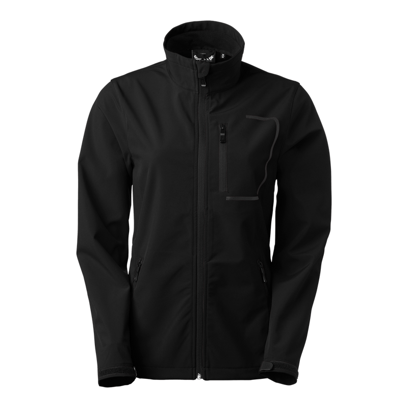 Victoria Softshell w Black - Suomen Brodeeraus