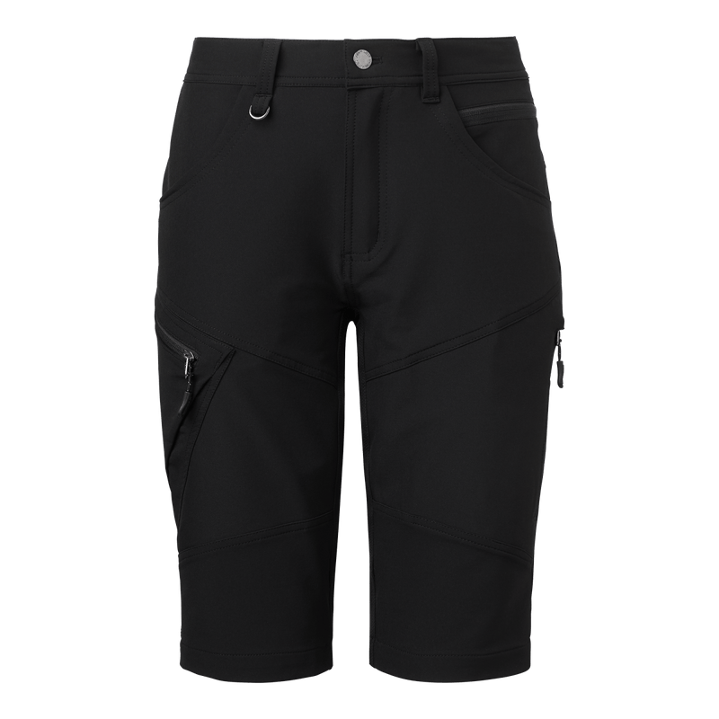 Wega Shorts w Black - Suomen Brodeeraus