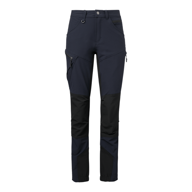 Wega Trousers w Blue - Suomen Brodeeraus