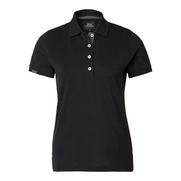 Wera Polo w Black/Grey - Suomen Brodeeraus