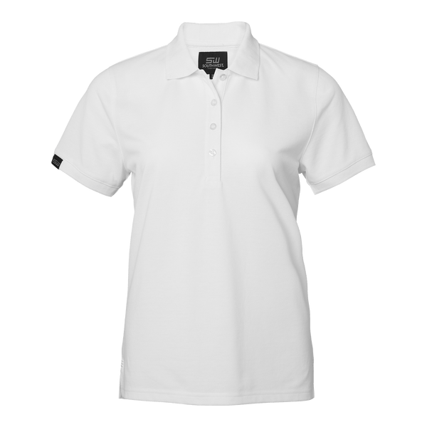 Wera solid Polo w White - Suomen Brodeeraus