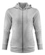 WESTWOOD HEIGHTS WOMAN ZIP HOODIE GREY MELANGE M - Suomen Brodeeraus