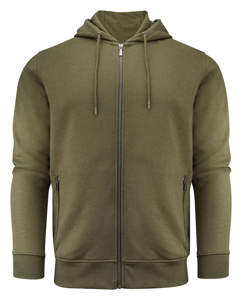 WESTWOOD HEIGHTS ZIP HOODIE MOSS GREEN L - Suomen Brodeeraus