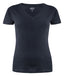 Whailford Lady Organic Slub V - neck Navy L - Suomen Brodeeraus