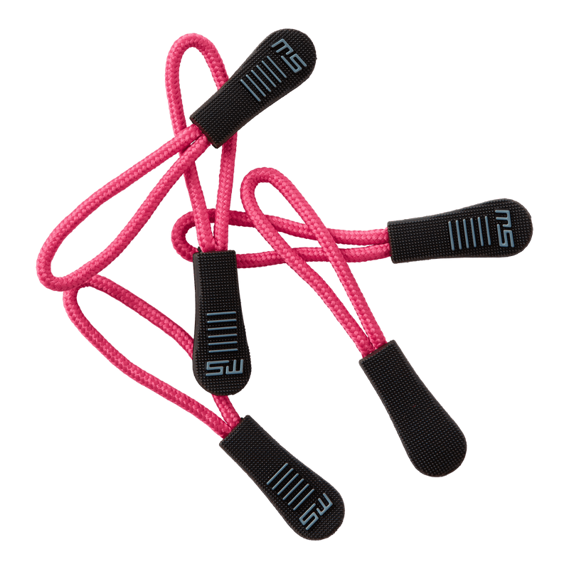 Zip - puller SW 5 - pack Cerise ONE SIZE - Suomen Brodeeraus