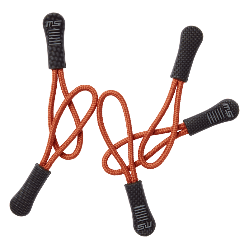 Zip - puller SW 5 - pack Dark orange ONE SIZE - Suomen Brodeeraus