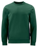 2127 SWEATSHIRT Forest green - Suomen Brodeeraus