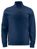 2128 SWEATSHIRT 1/2 ZIP Navy - Suomen Brodeeraus