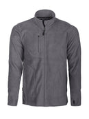 2318 FLEECE JACKET FULL ZIP Grey - Suomen Brodeeraus
