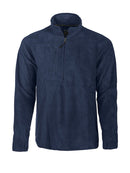 2319 FLEECE SWEATER HALF ZIP Navy - Suomen Brodeeraus