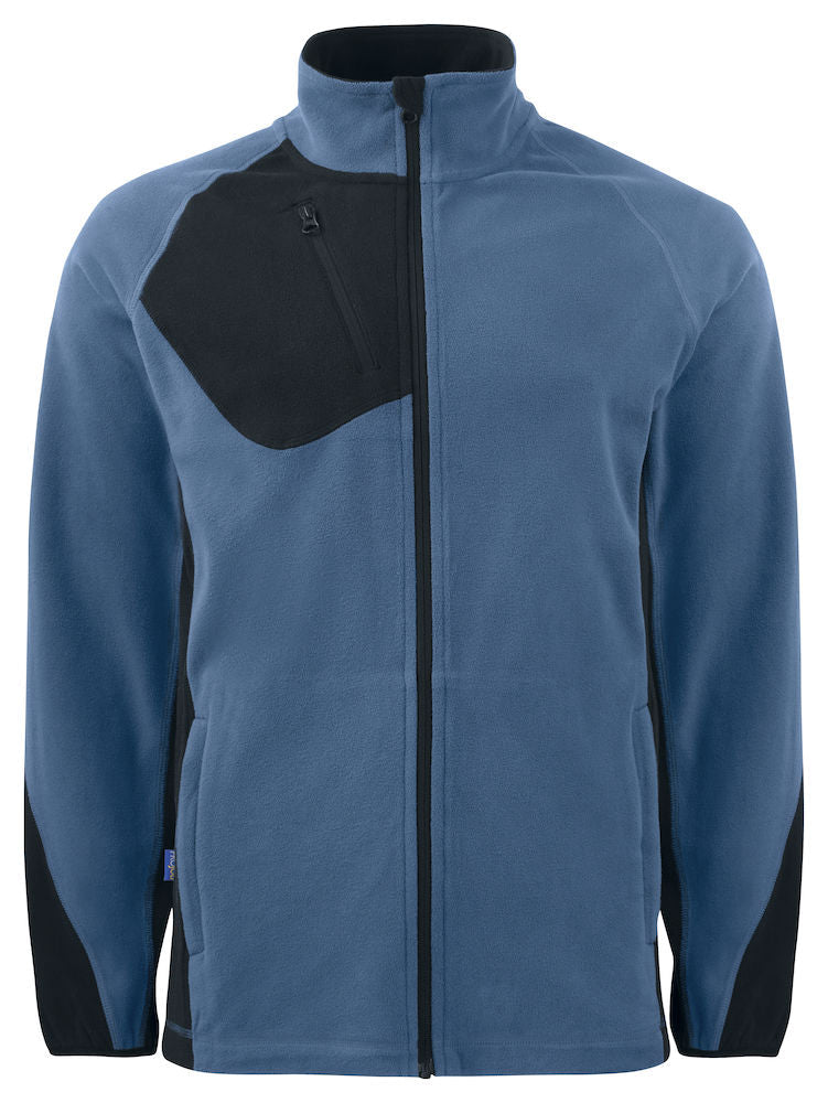 2325 Fleece jacket Blue - Suomen Brodeeraus