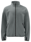 2327 FLEECE JACKET Grey - Suomen Brodeeraus