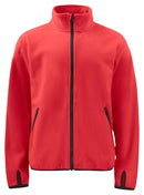 2327 FLEECE JACKET Red - Suomen Brodeeraus
