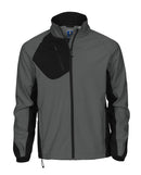 2422 Softshell jacket Grey - Suomen Brodeeraus
