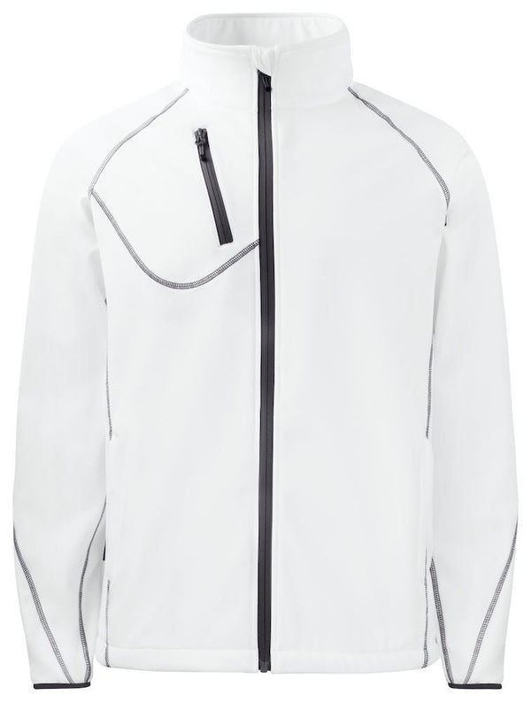 2422 Softshell jacket White - Suomen Brodeeraus