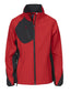 2423 Softshell jacket women Red - Suomen Brodeeraus